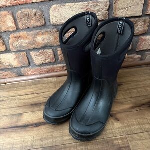 Bogs Kids Black Rain Boots